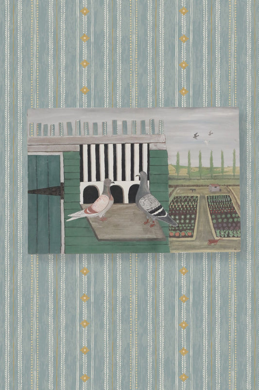 Folk Art Pigeon Paintings