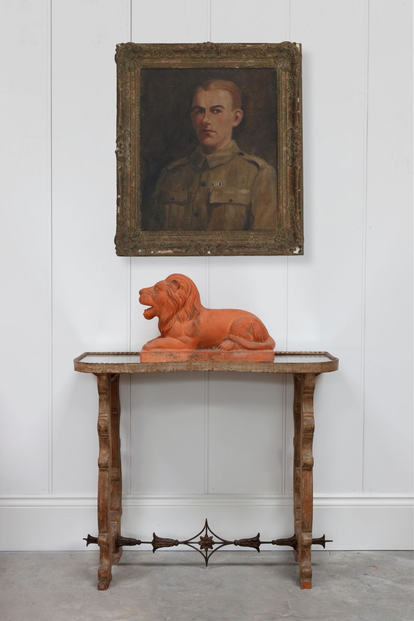 Antique Portrait of a Soldier