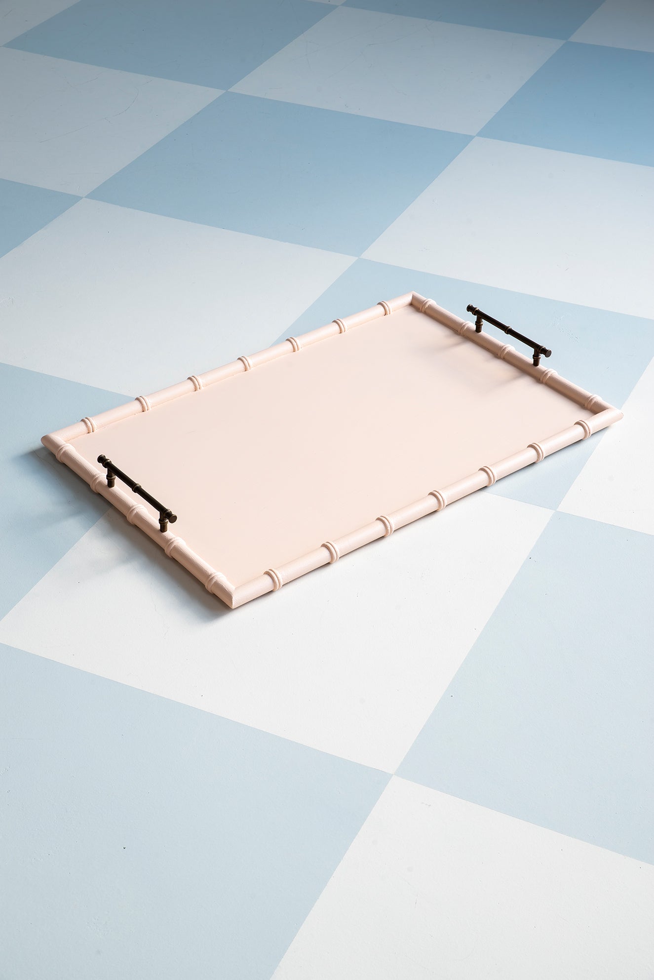 Bamboo Tray - Soft Pink