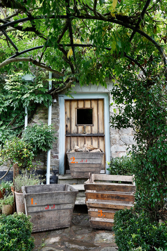 Selection of Vintage Harvesting Crates