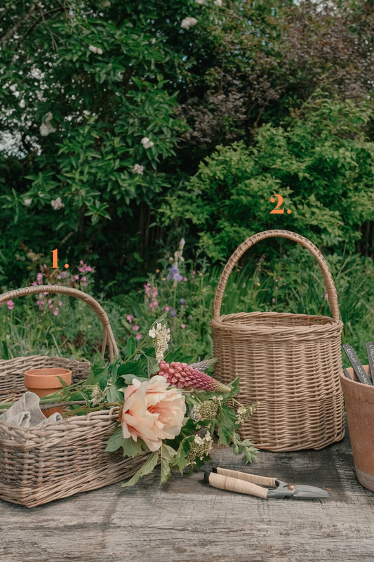 Vintage Wicker Trugs