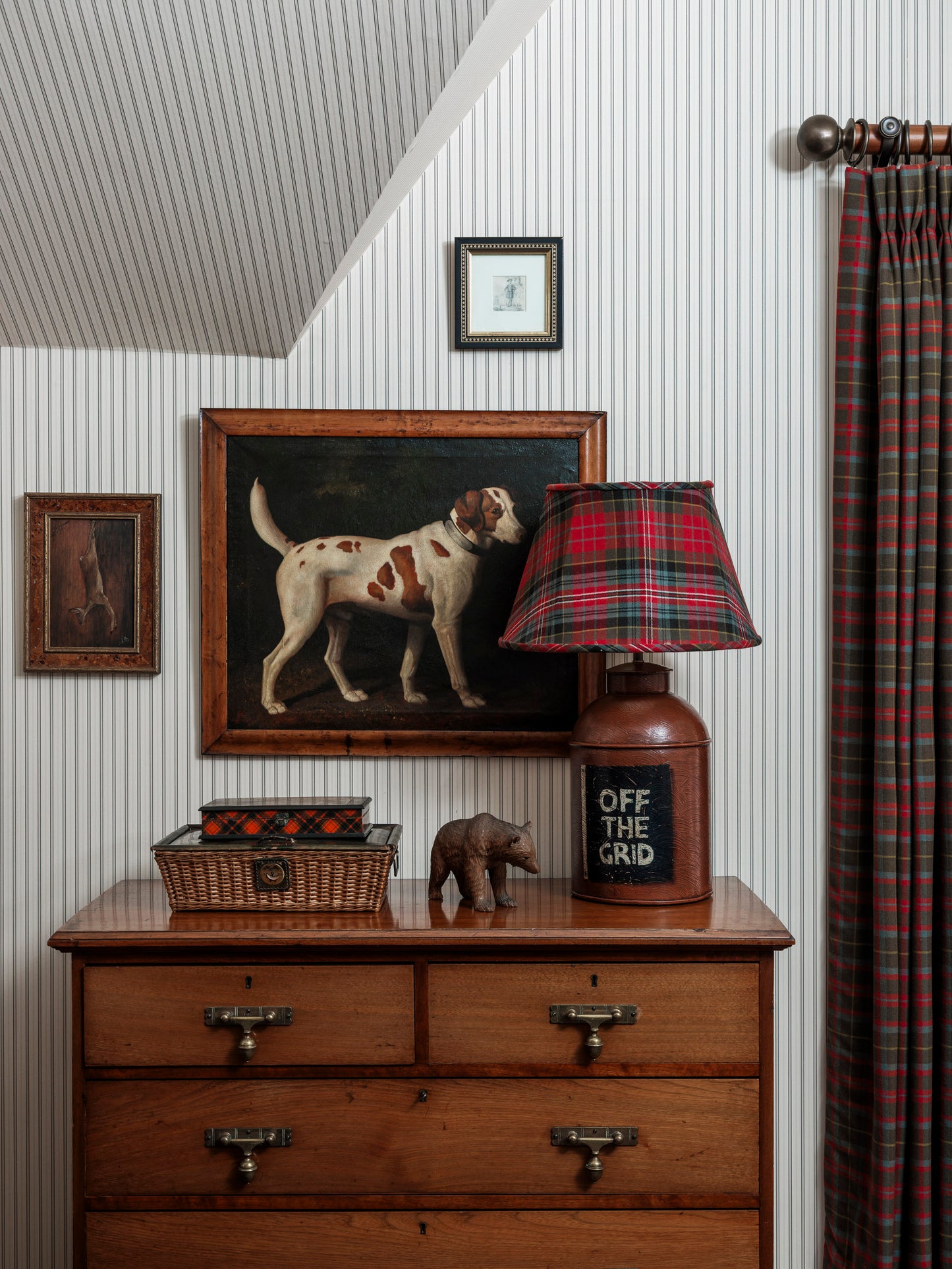 "Off The Grid" Tea Caddy Lamp