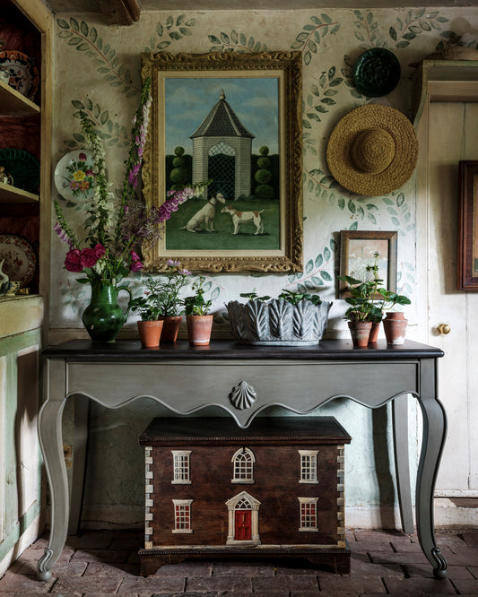 The Shell Console - Antique Khaki