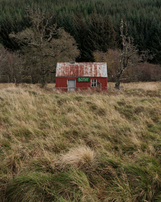 "Bothy" Wooden Sign