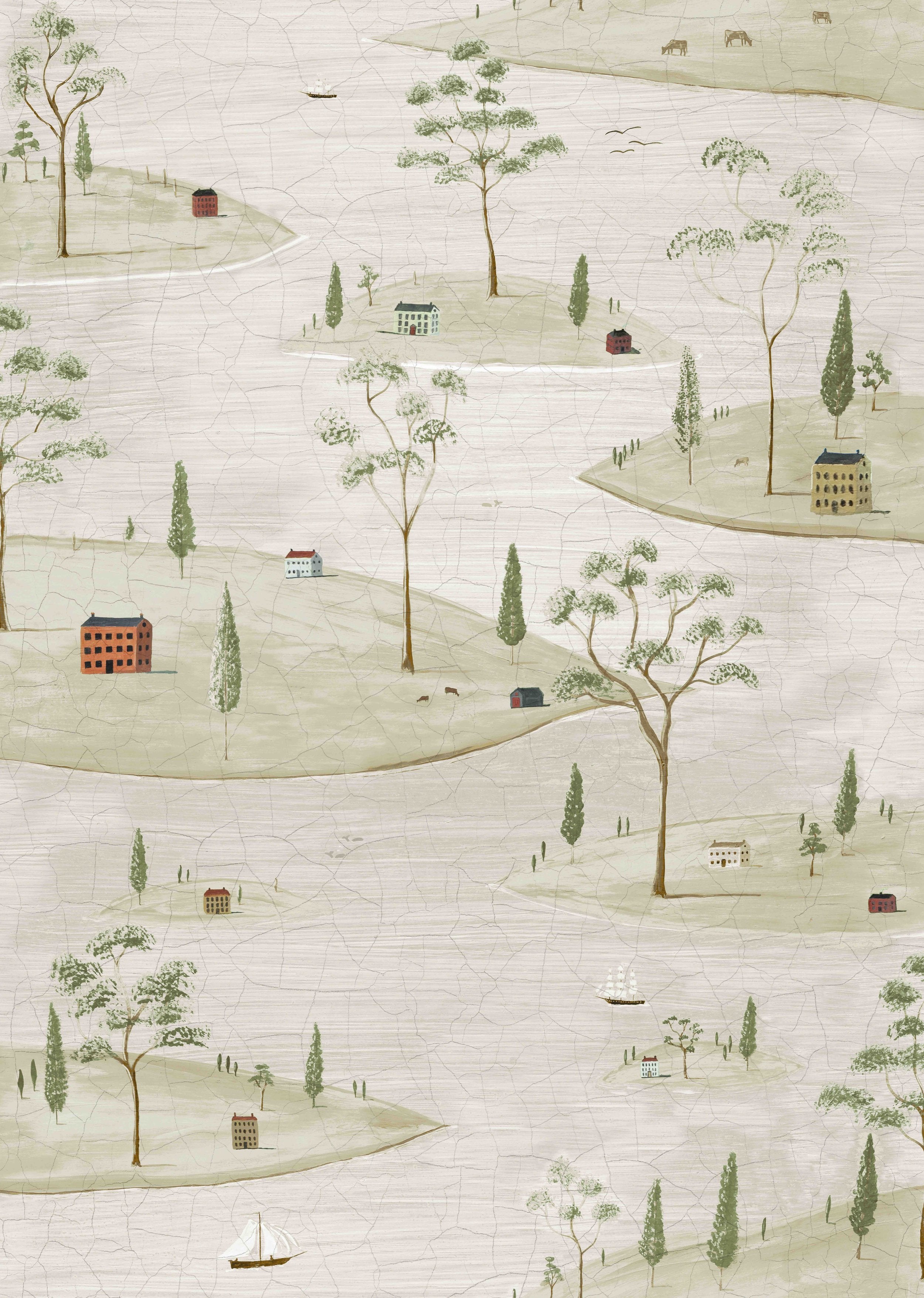 Harbour Island wallpaper pattern