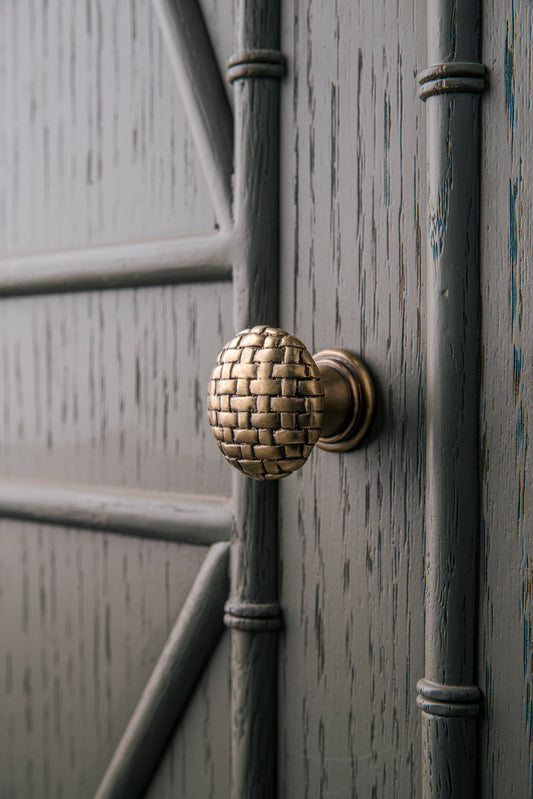 Hardware Basket Weave Knob