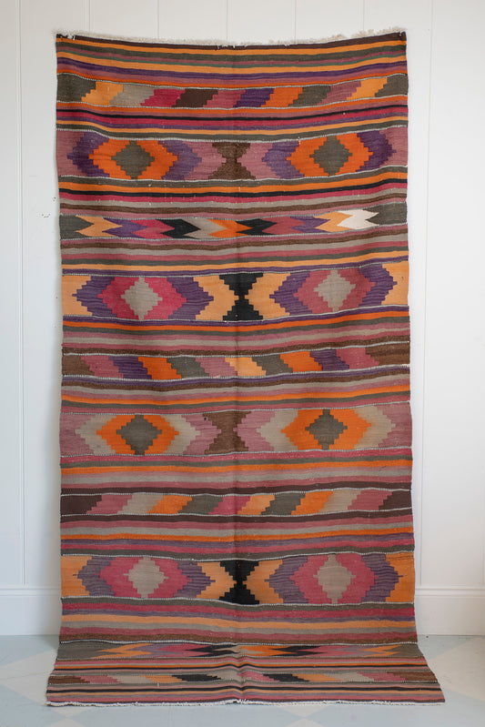 Handwoven Vintage Kilim Rug