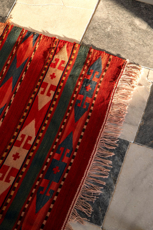 Large Vintage Kilim Rug