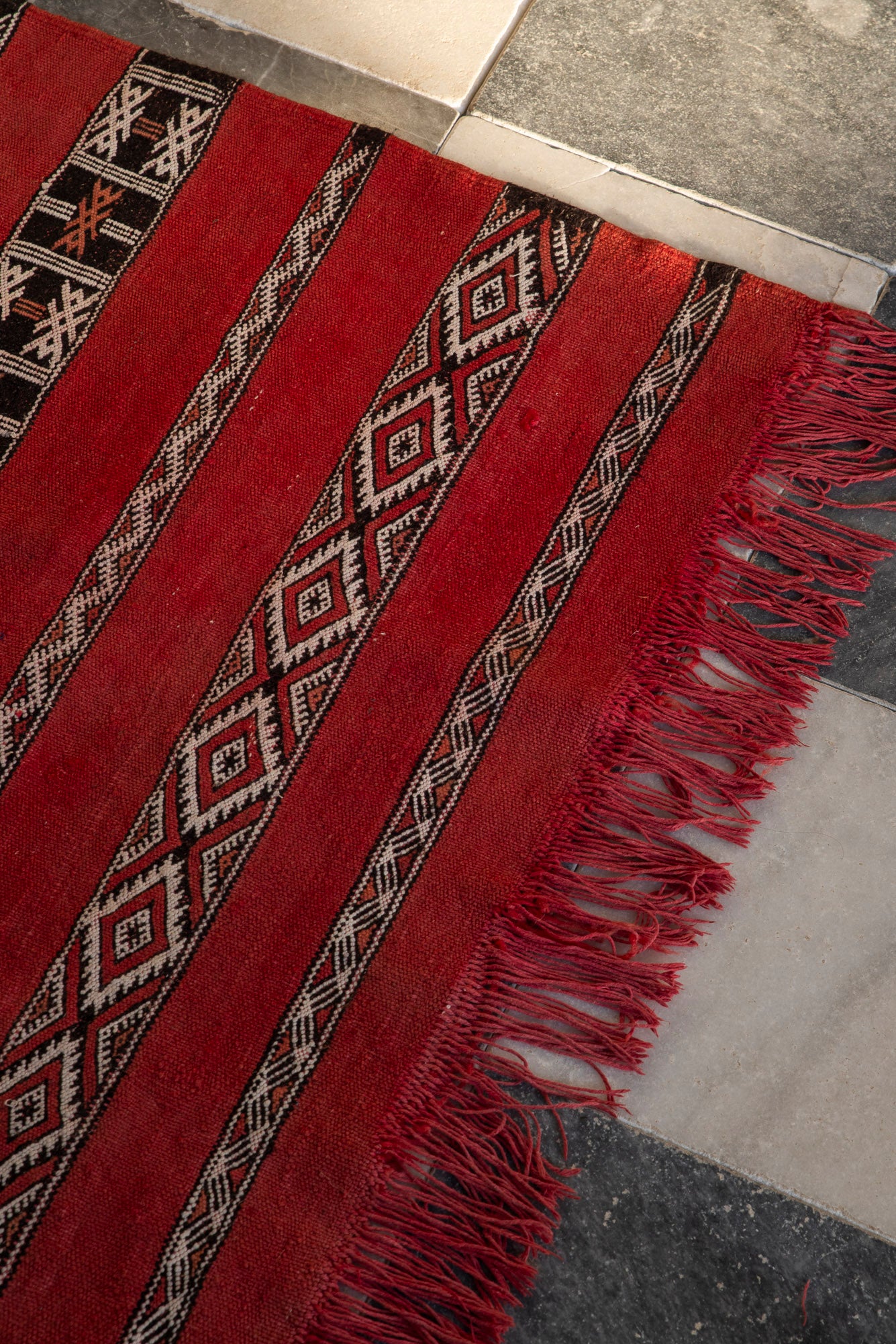 Vintage Handmade Moroccan Rug