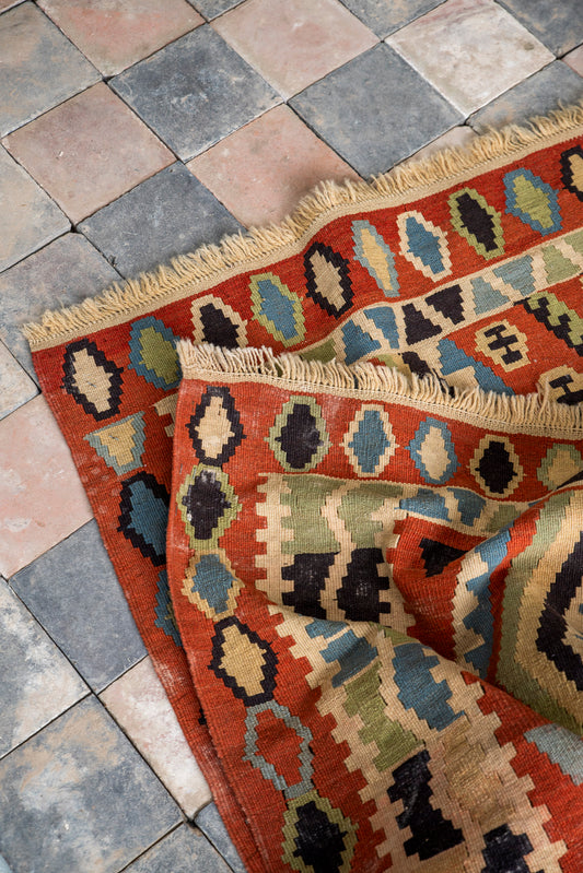 Large Persian Aztec Rug