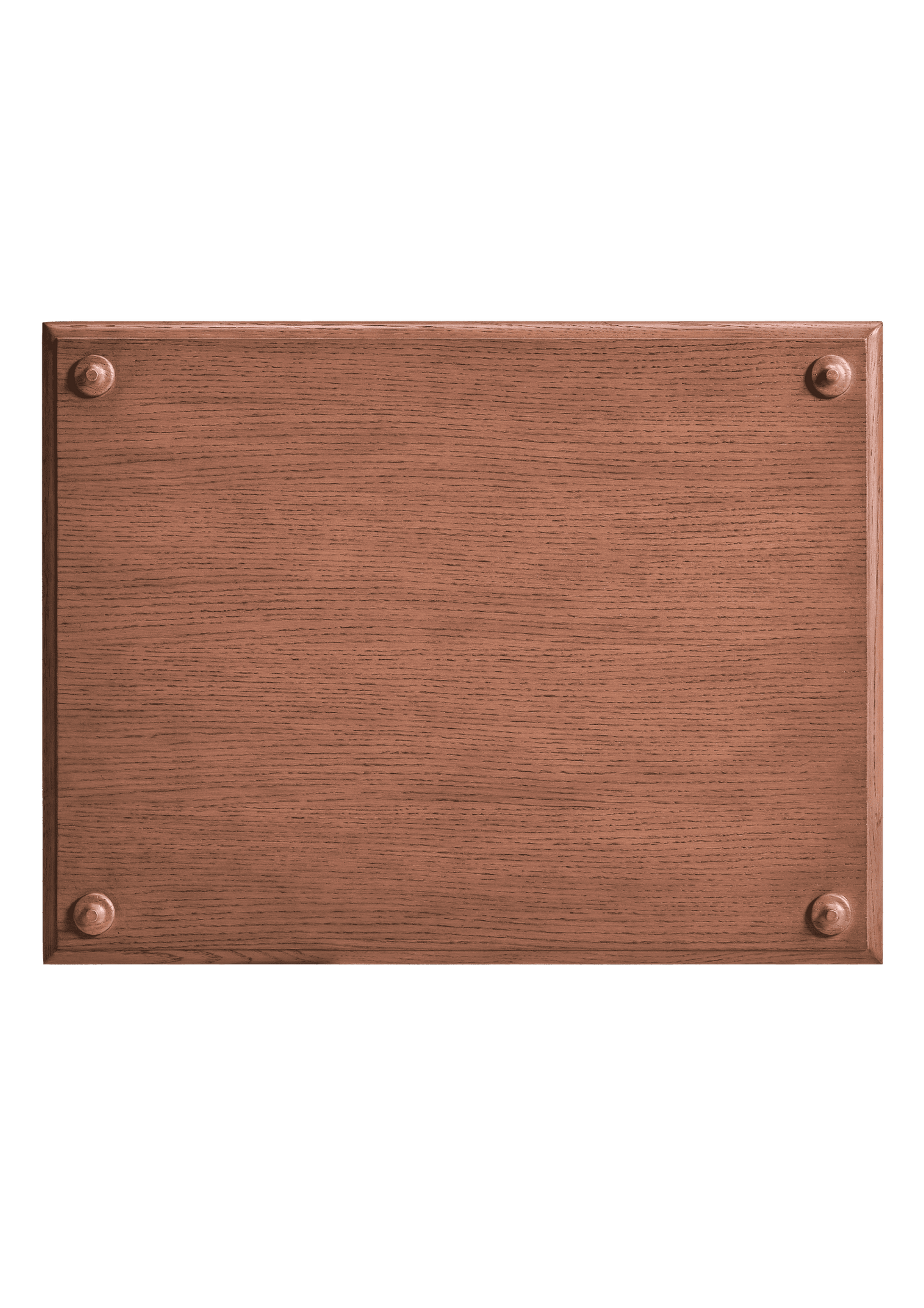 The Bamboo Side Table - California Red
