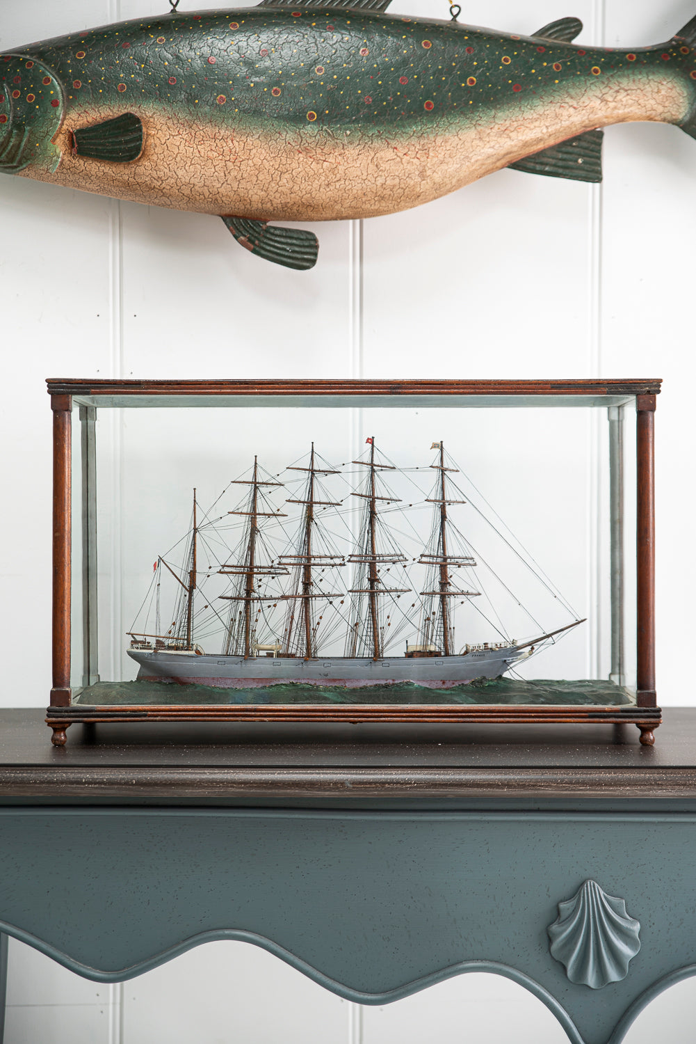 Decorative Model of a French Ship