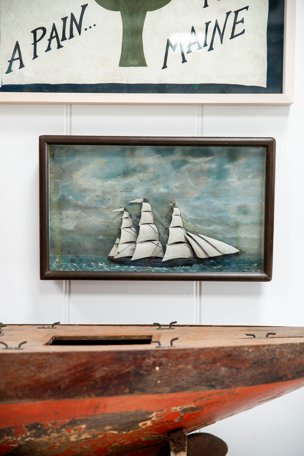 Decorative Ship Diorama