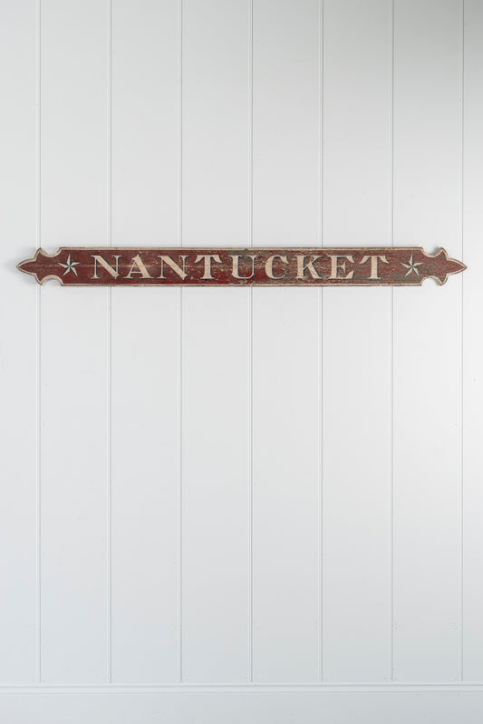 "Nantucket" Sign