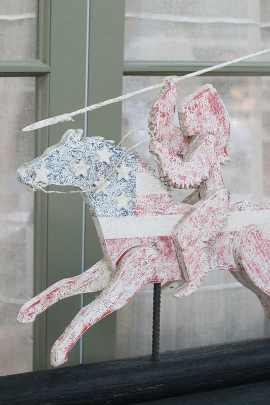 Carved Native American Sculpture