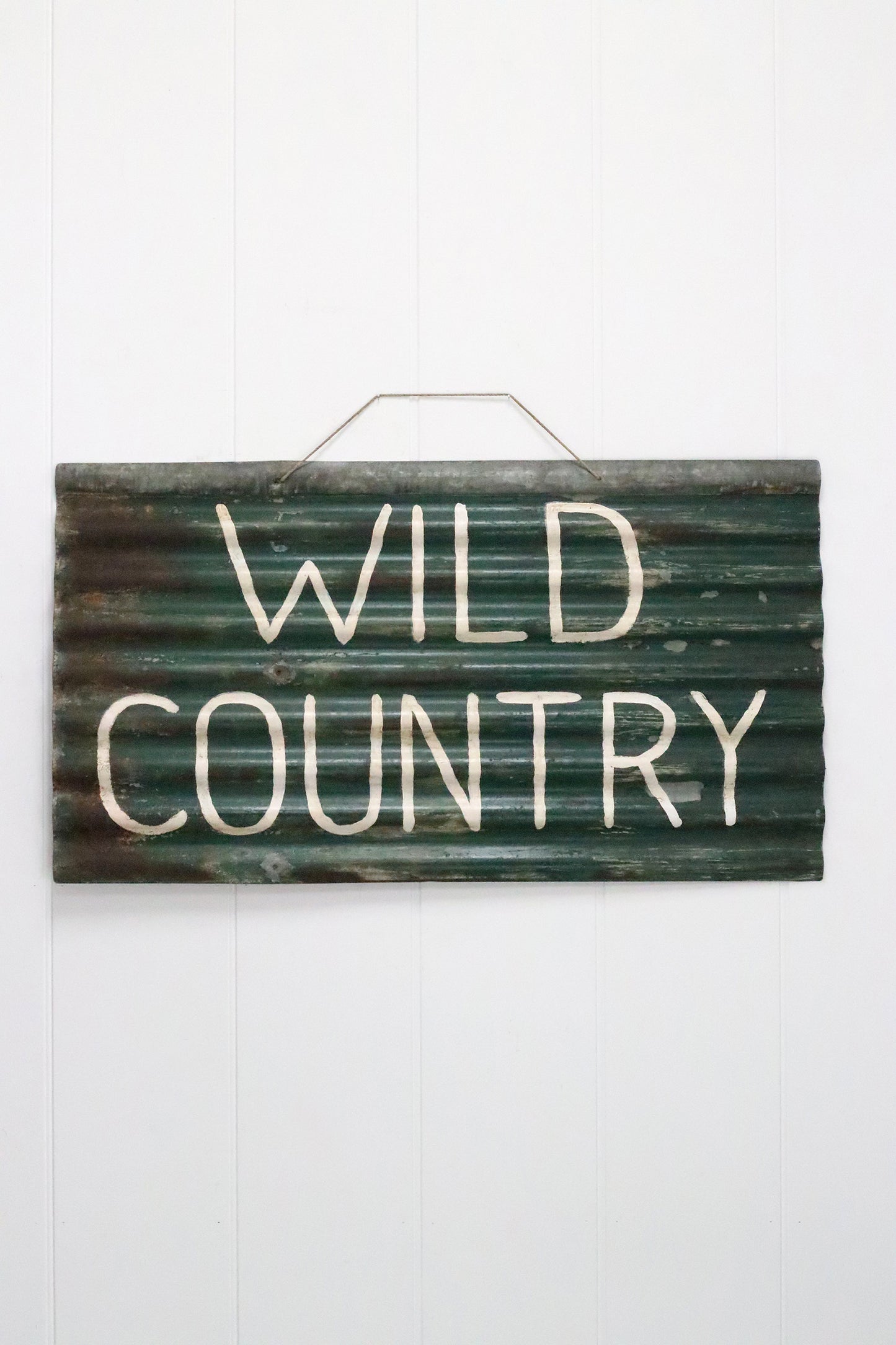 "Wild Country" Sign