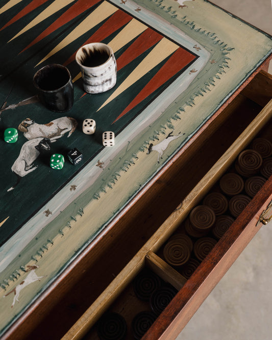 The "Gamekeepers" Backgammon Table