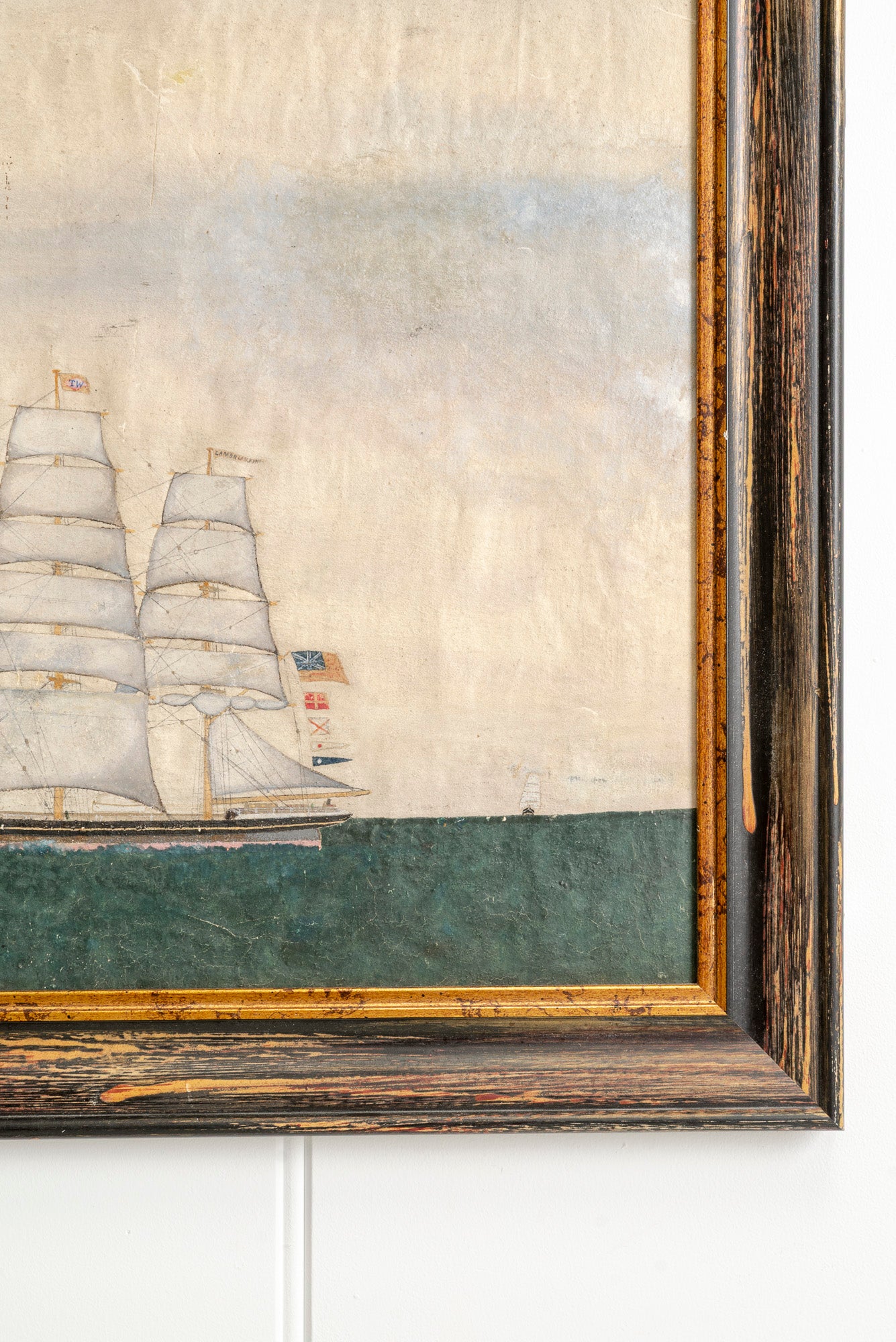 Naive Portrait of a Clipper