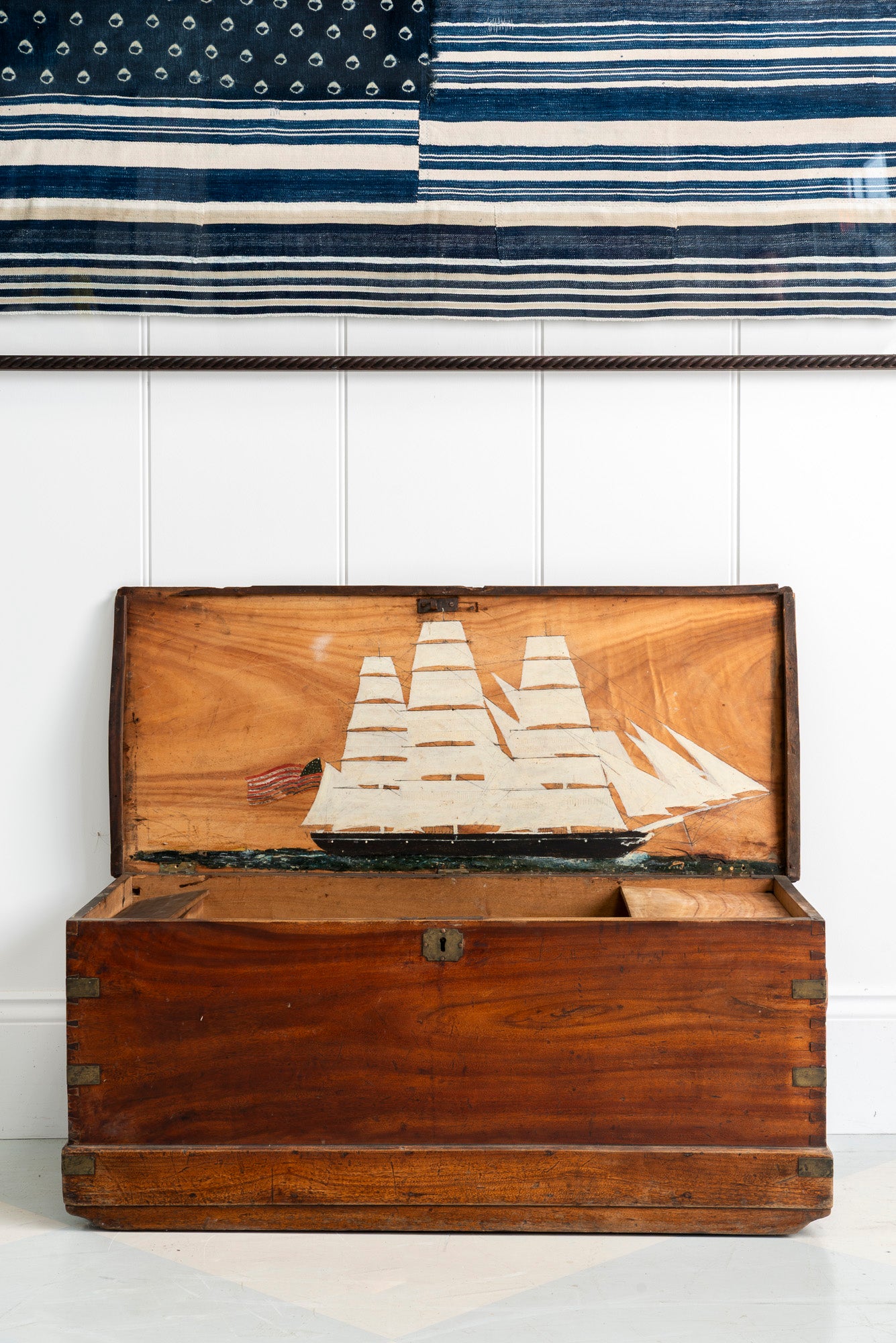 19th Century Sailors Trunk