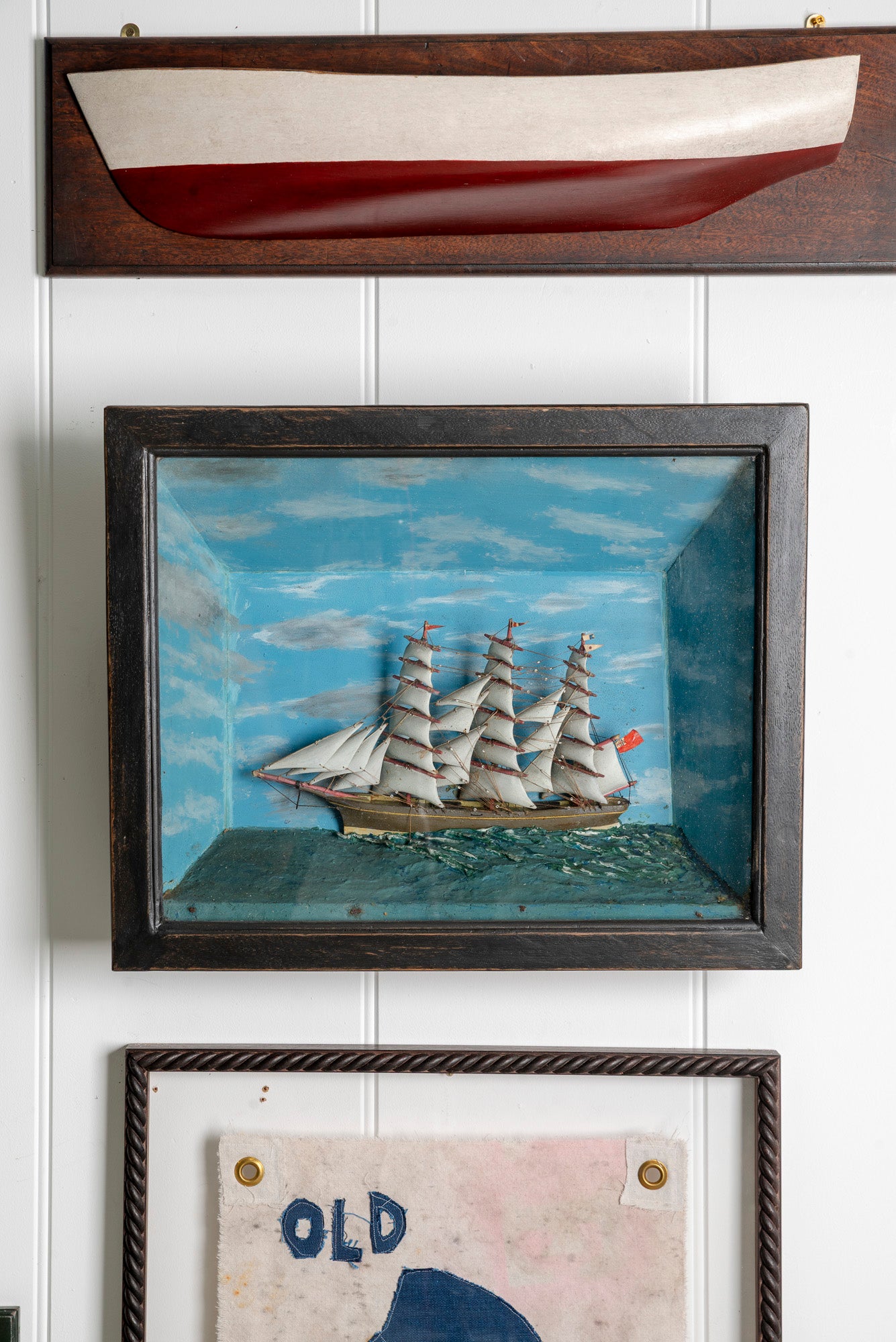 Hand Painted Half Hull