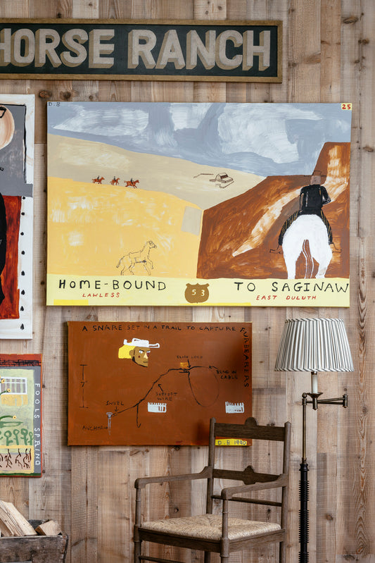 "Anatomy of a Snare" Painting