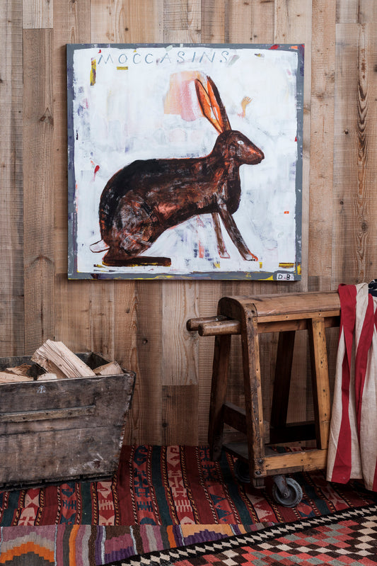 "Moccasins" Painting