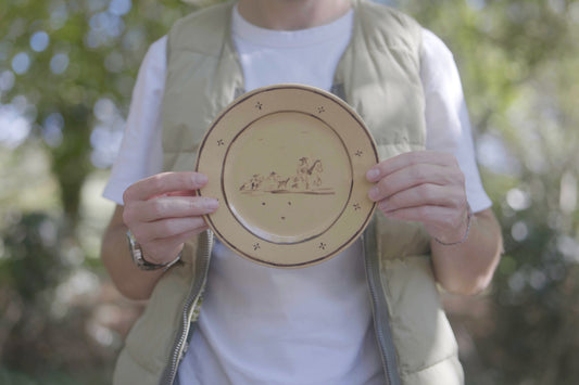 Danny D's Mud Shop "The Horizon" Dinner Plate