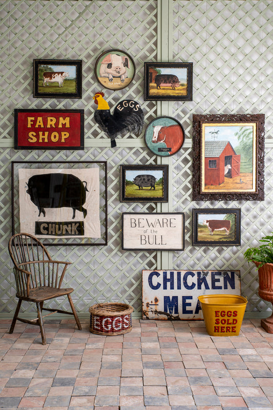 "Eggs Sold Here" Bucket