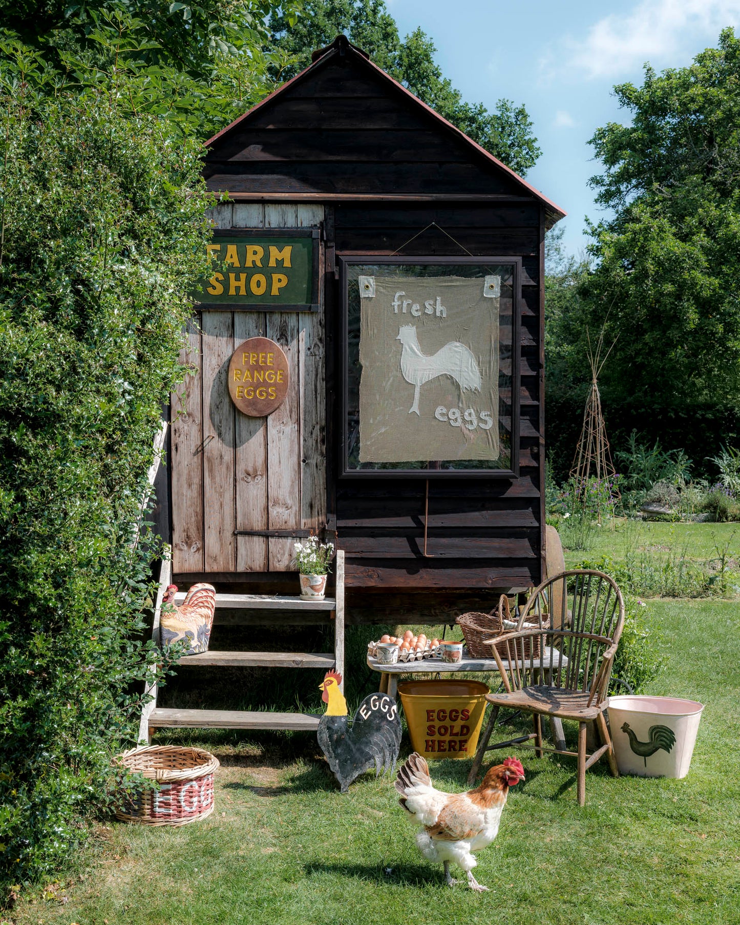 Green Farm Shop Sign