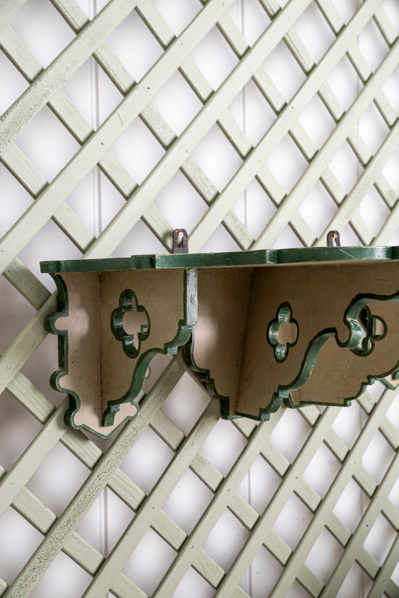 Pair of Decorative Wall Shelves