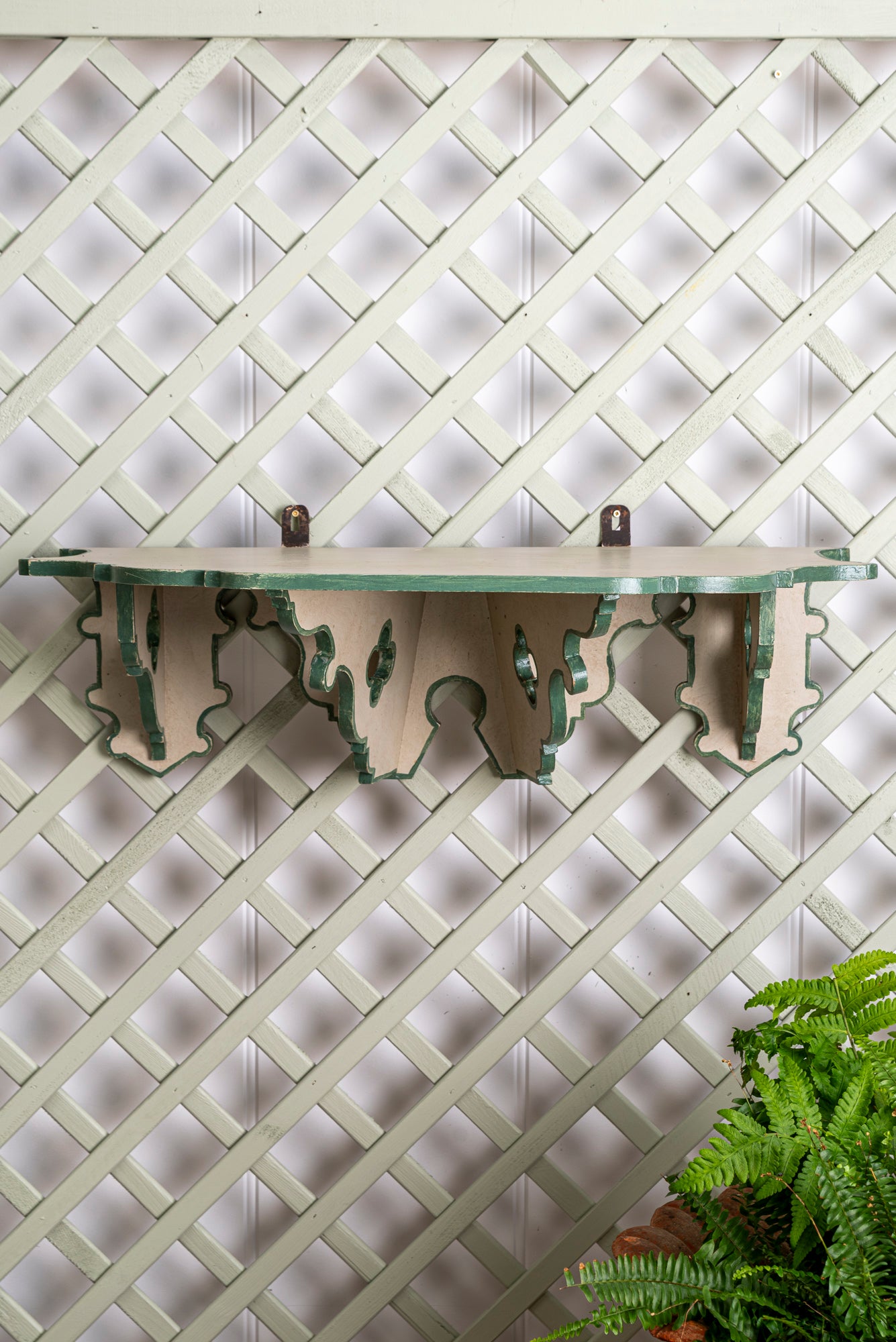 Pair of Decorative Wall Shelves
