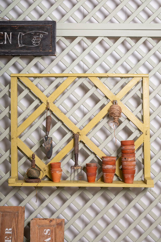 Rustic French Wall Shelf