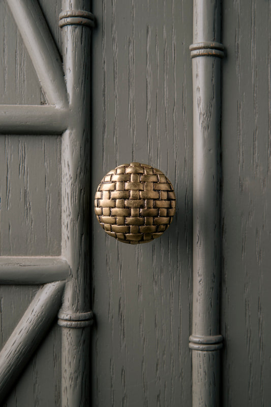 Hardware Basket Weave Knob