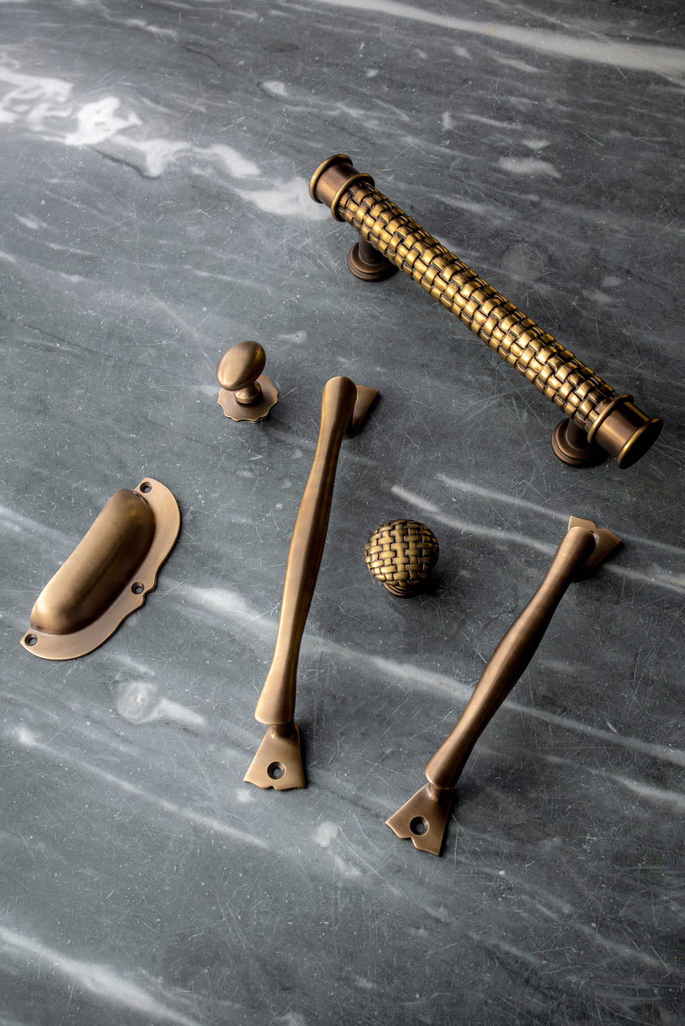 HÁM Hardware Basket Weave Knob