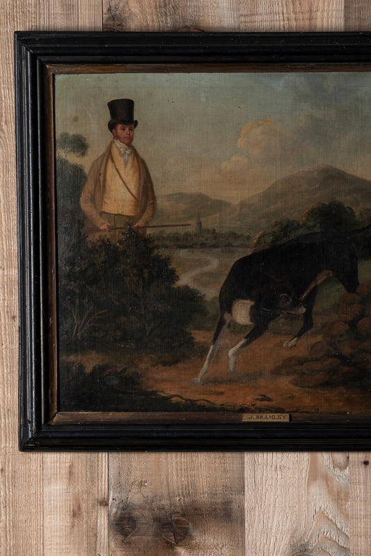 A Gentleman and His Hound