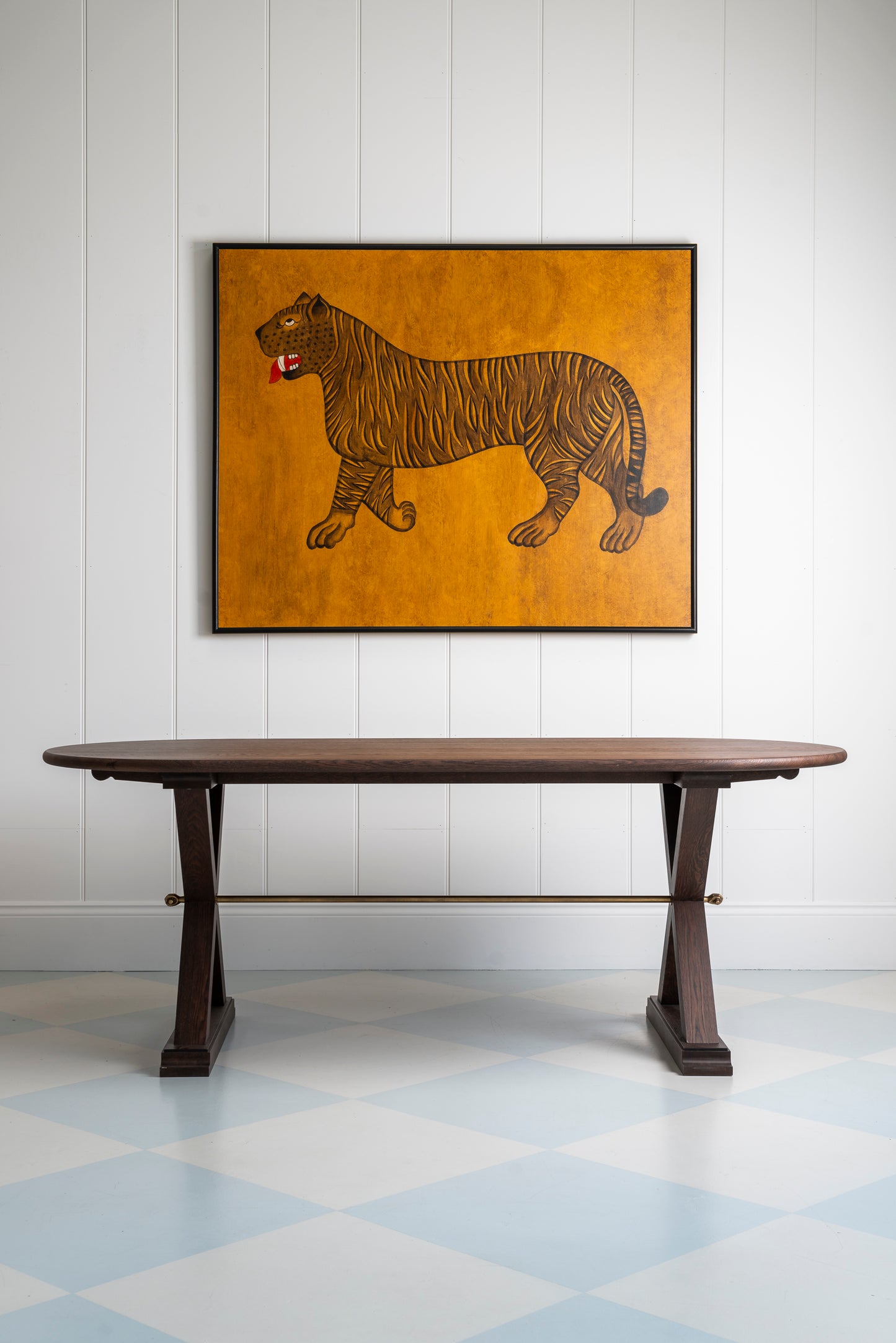 Indian Tiger Framed
