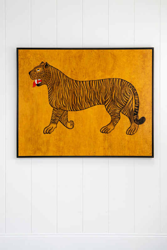 Indian Tiger Framed