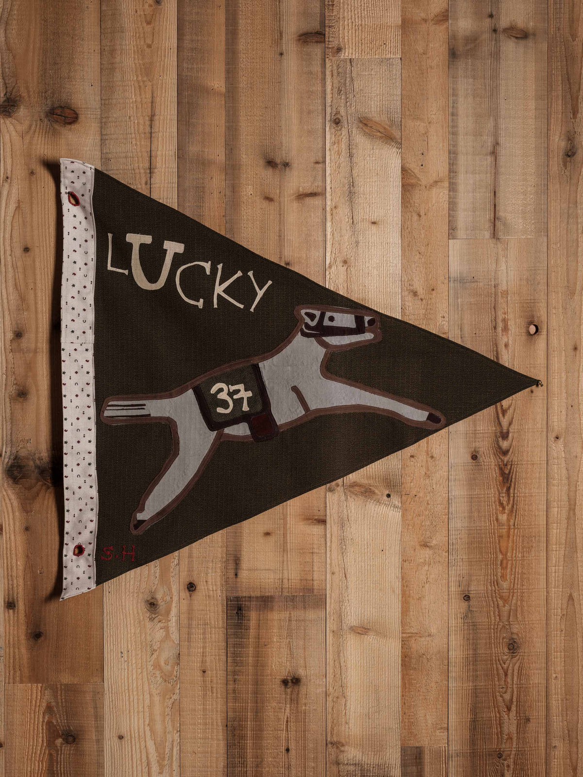 "Lucky" Tapestry Flag