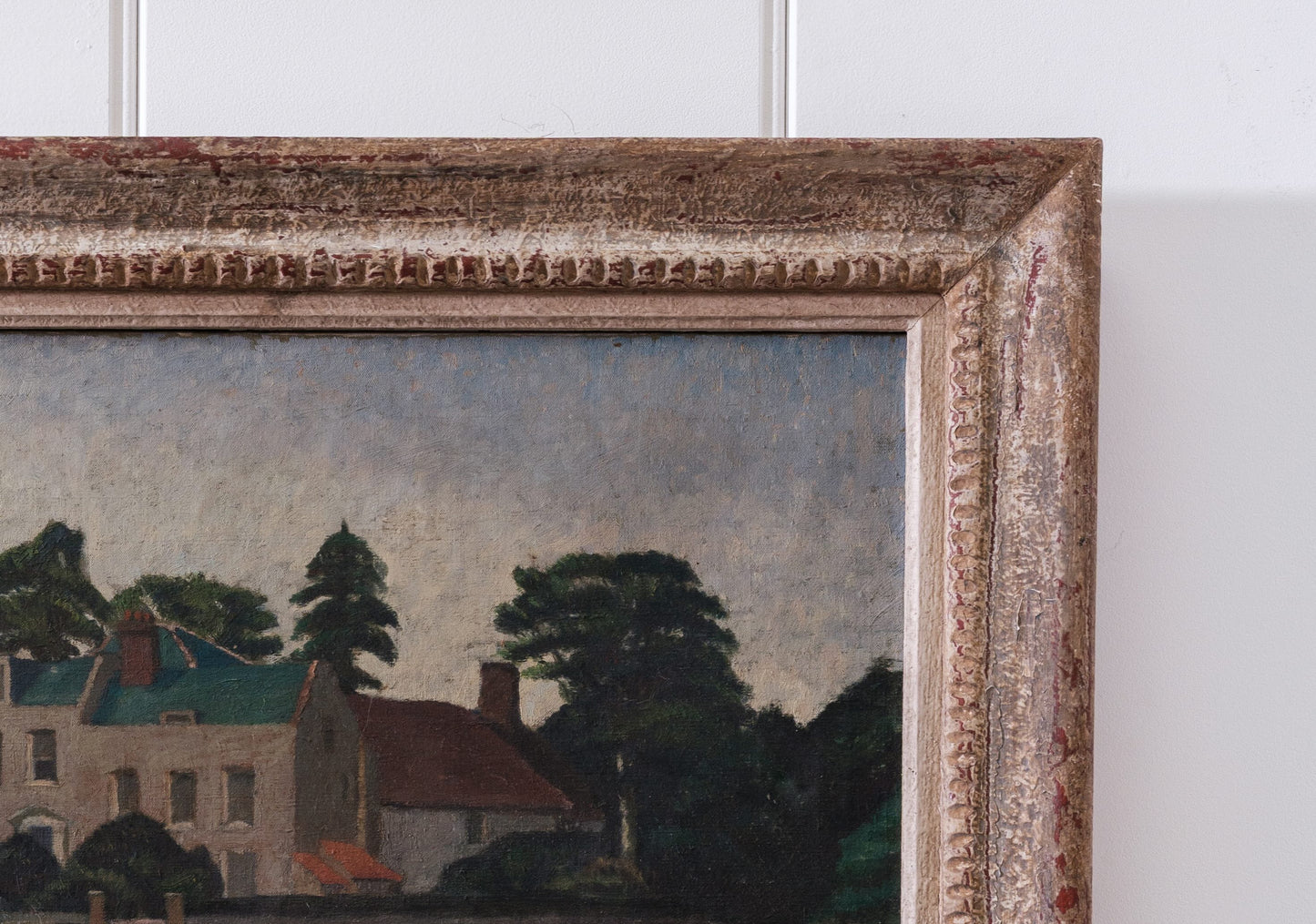 "The House by the Estuary" Painting