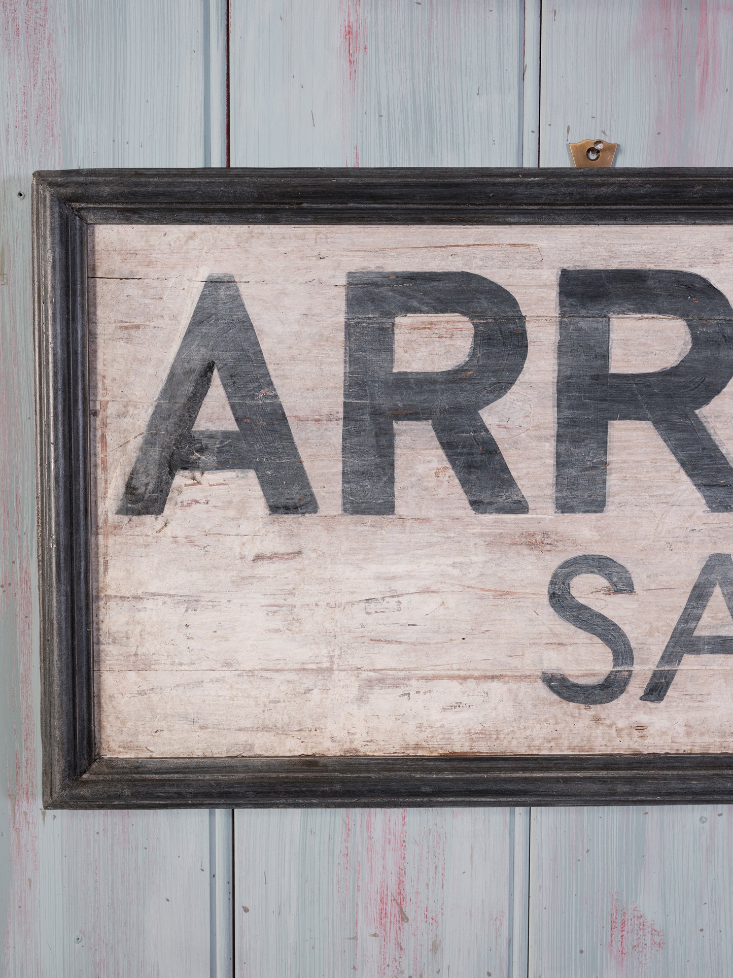 Arrowhead Lake Wooden Sign