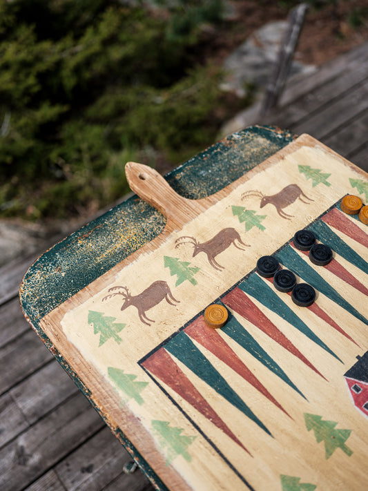 The Lakehouse Backgammon Board