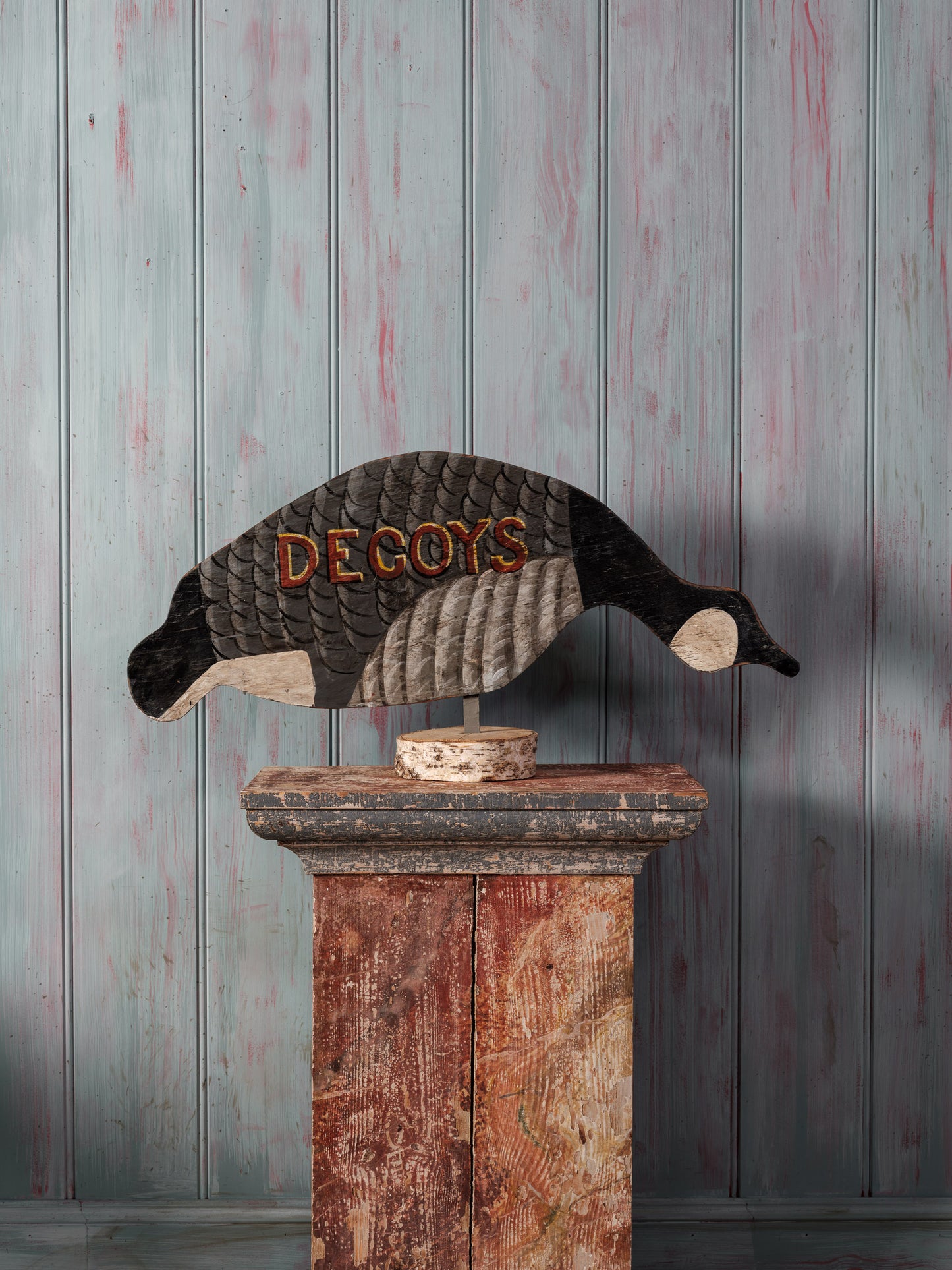 "Decoys" Carved Goose
