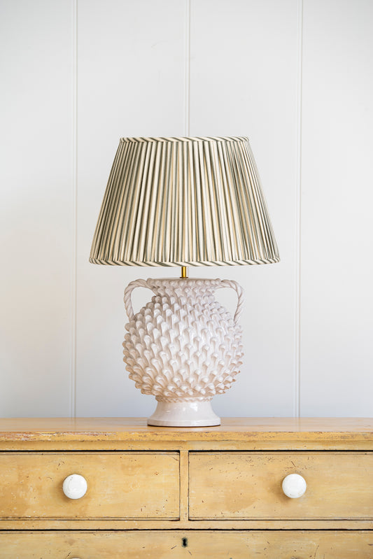 Pinecone Lamp with Handles