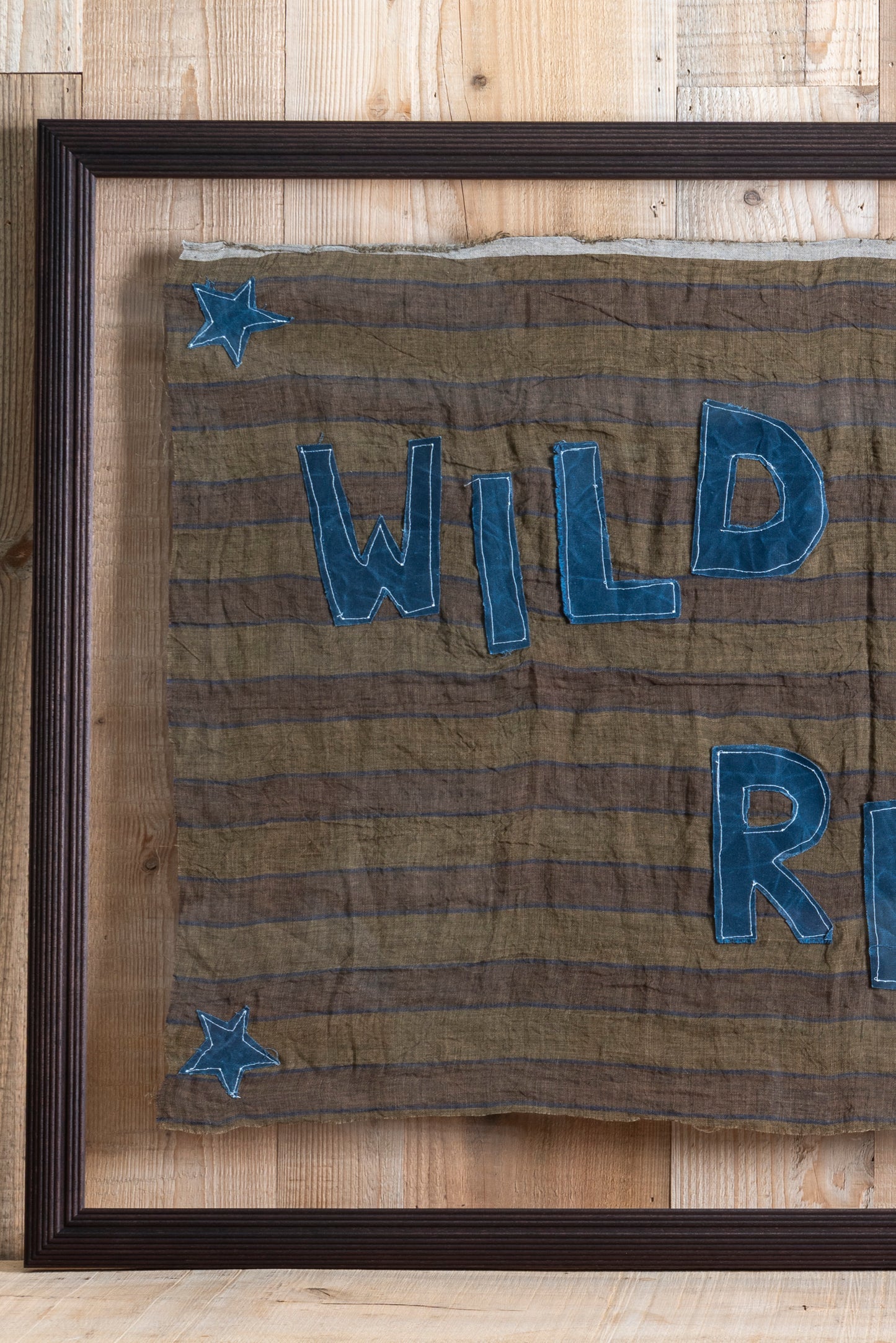 "Wild River" Framed Flag