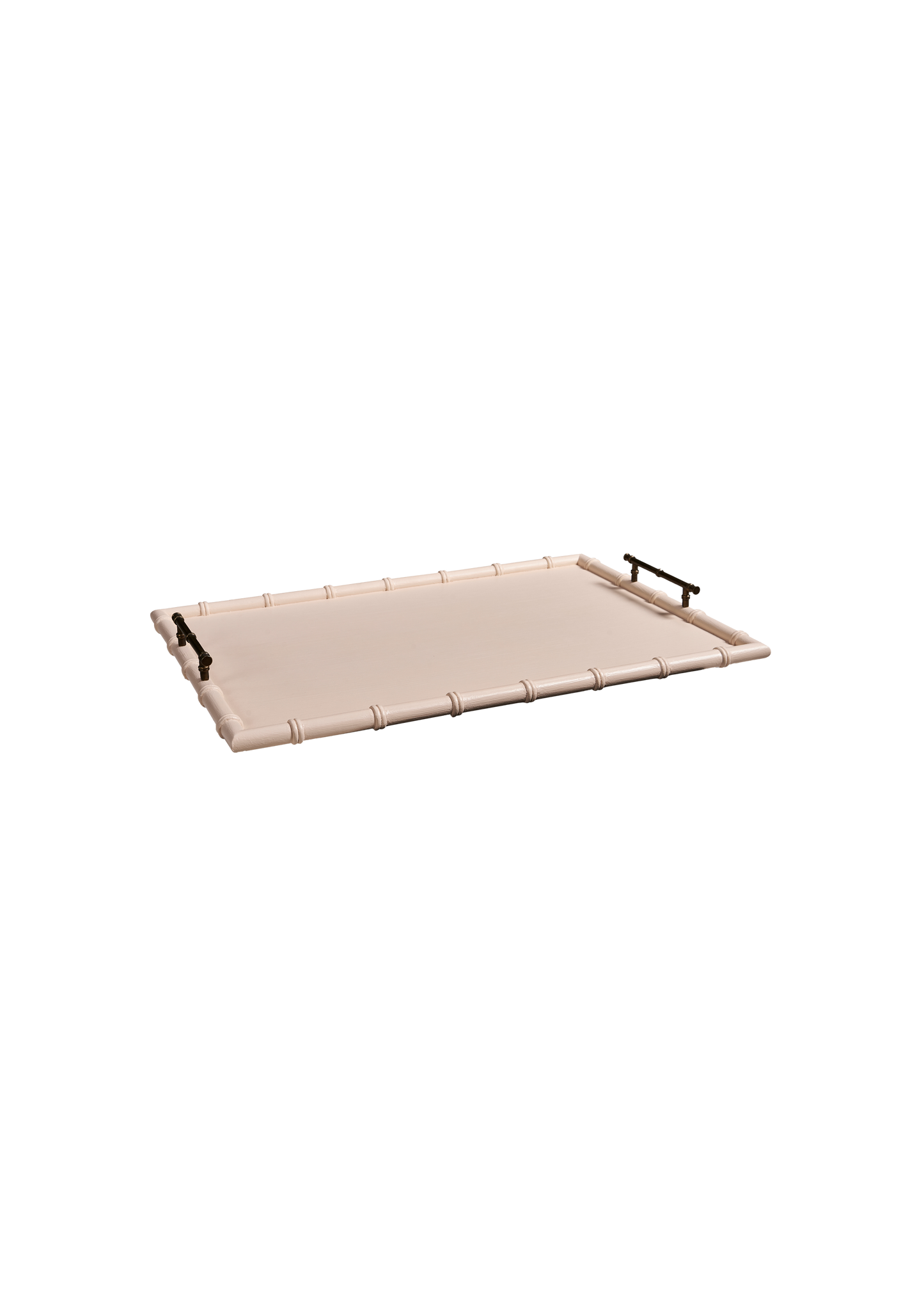 Bamboo Tray - Soft Pink