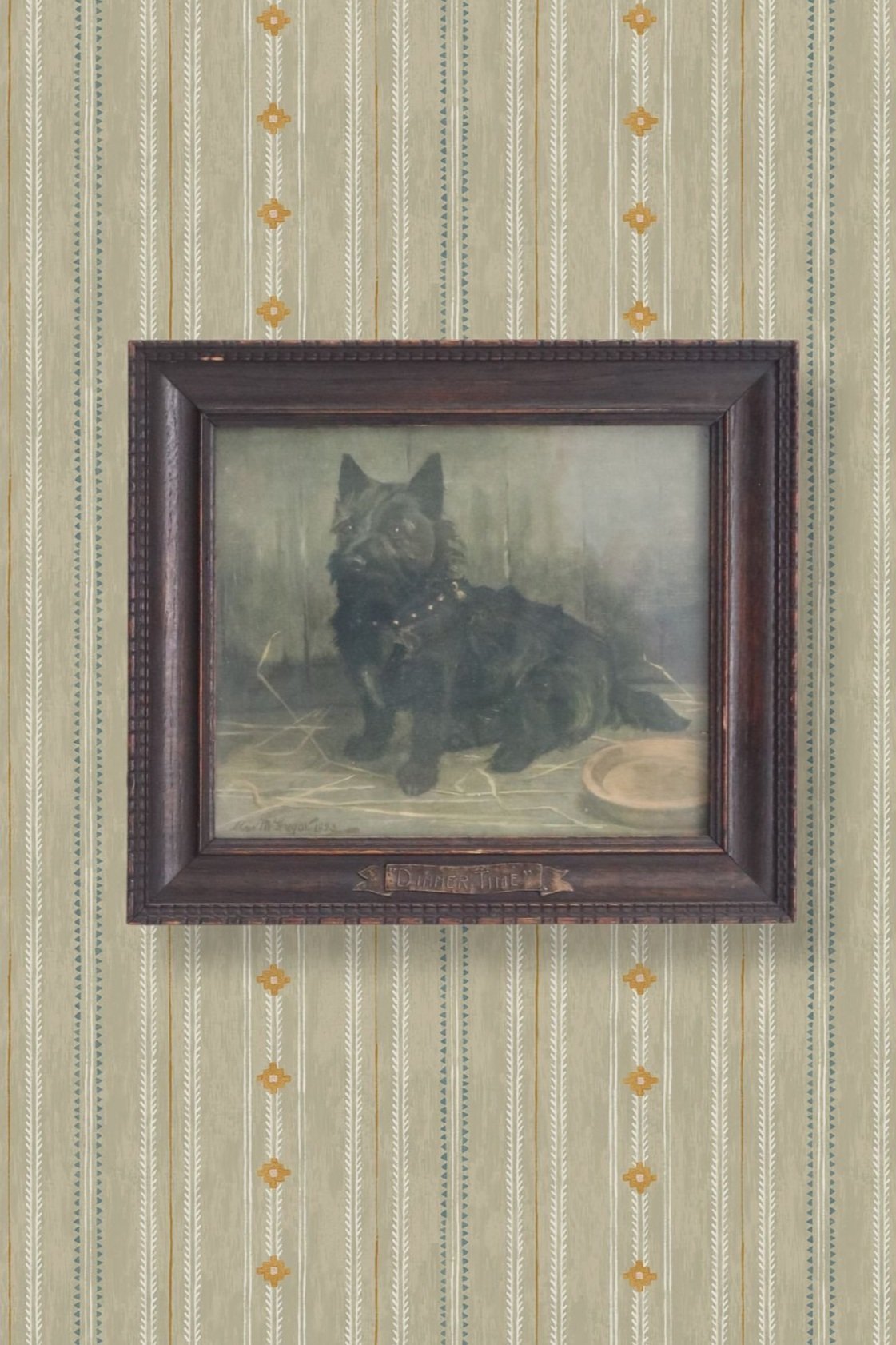 "Dinner Time" Oil Painting