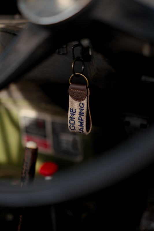 THE ‘GONE CAMPING’ KEY RING