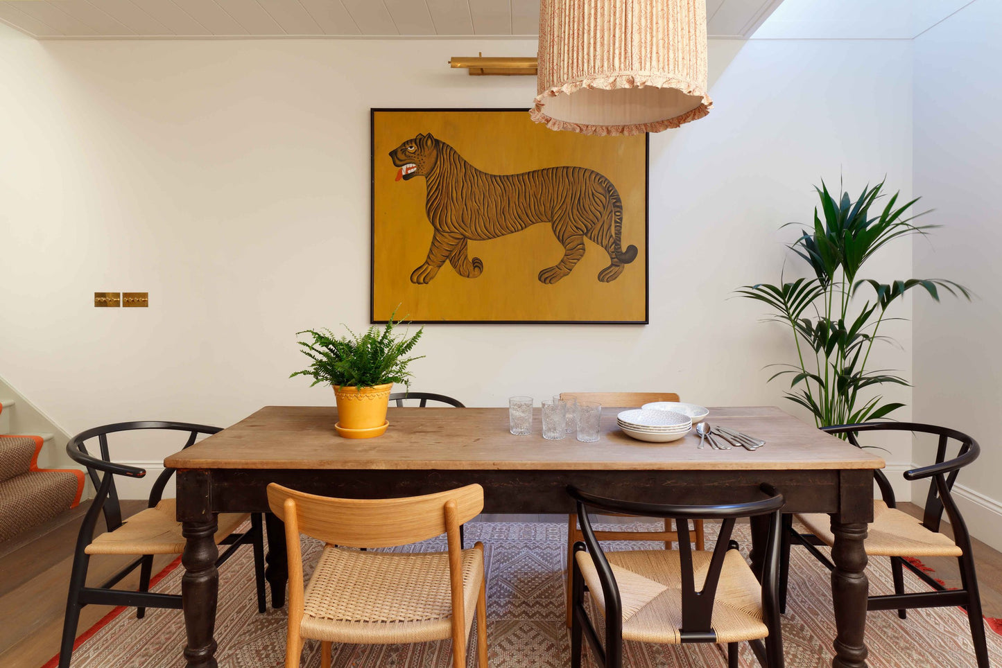 Indian Tiger Framed