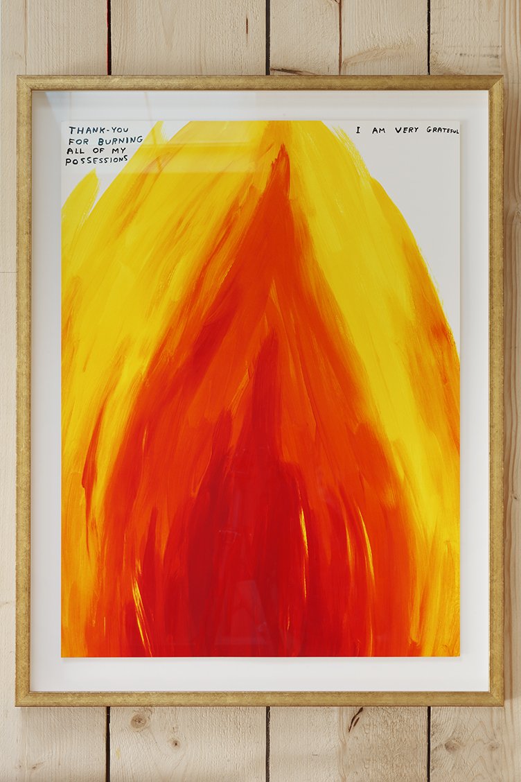 David Shrigley - Thank you for burning