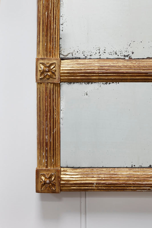 Antique Water Gilded Mirror